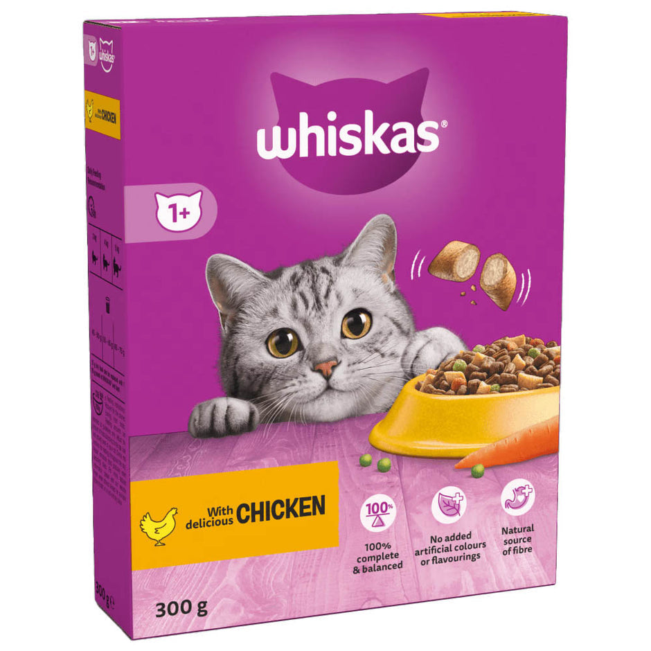 Whiskas 1+ Adult Cat Dry Food With Tuna - 1.2KG